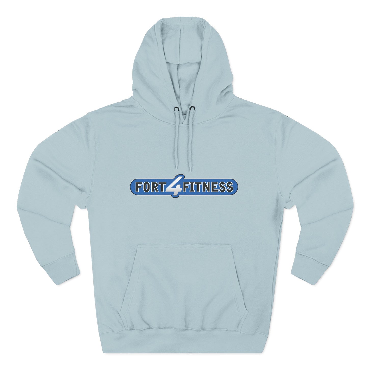 Three-Panel Fleece Hoodie