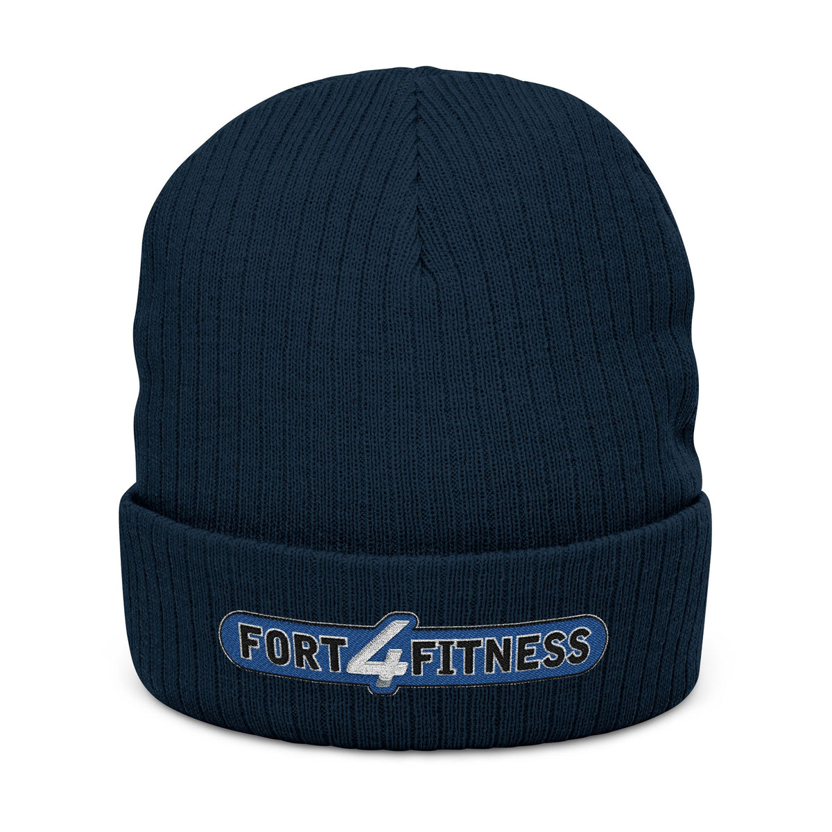 Ribbed Knit Beanie (Embroidery)