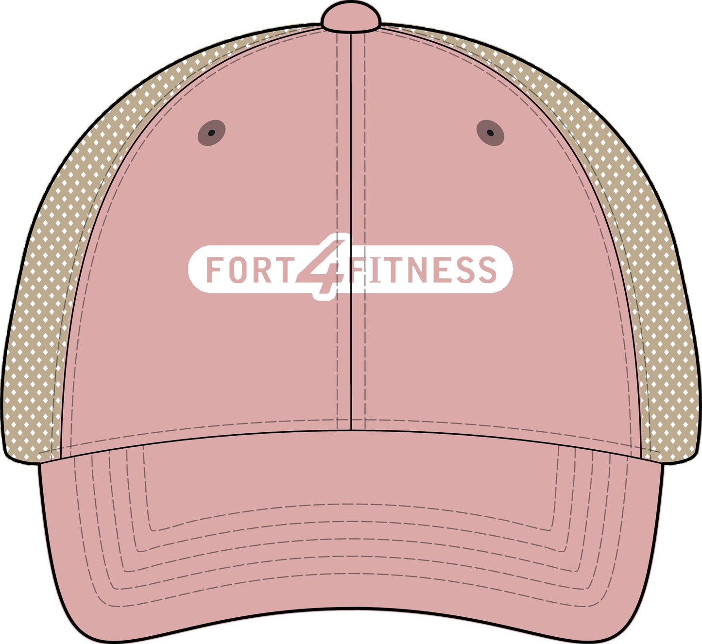 Women's Washed Mesh-Back Cap