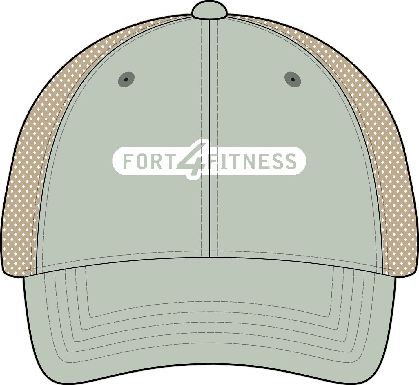 Women's Washed Mesh-Back Cap