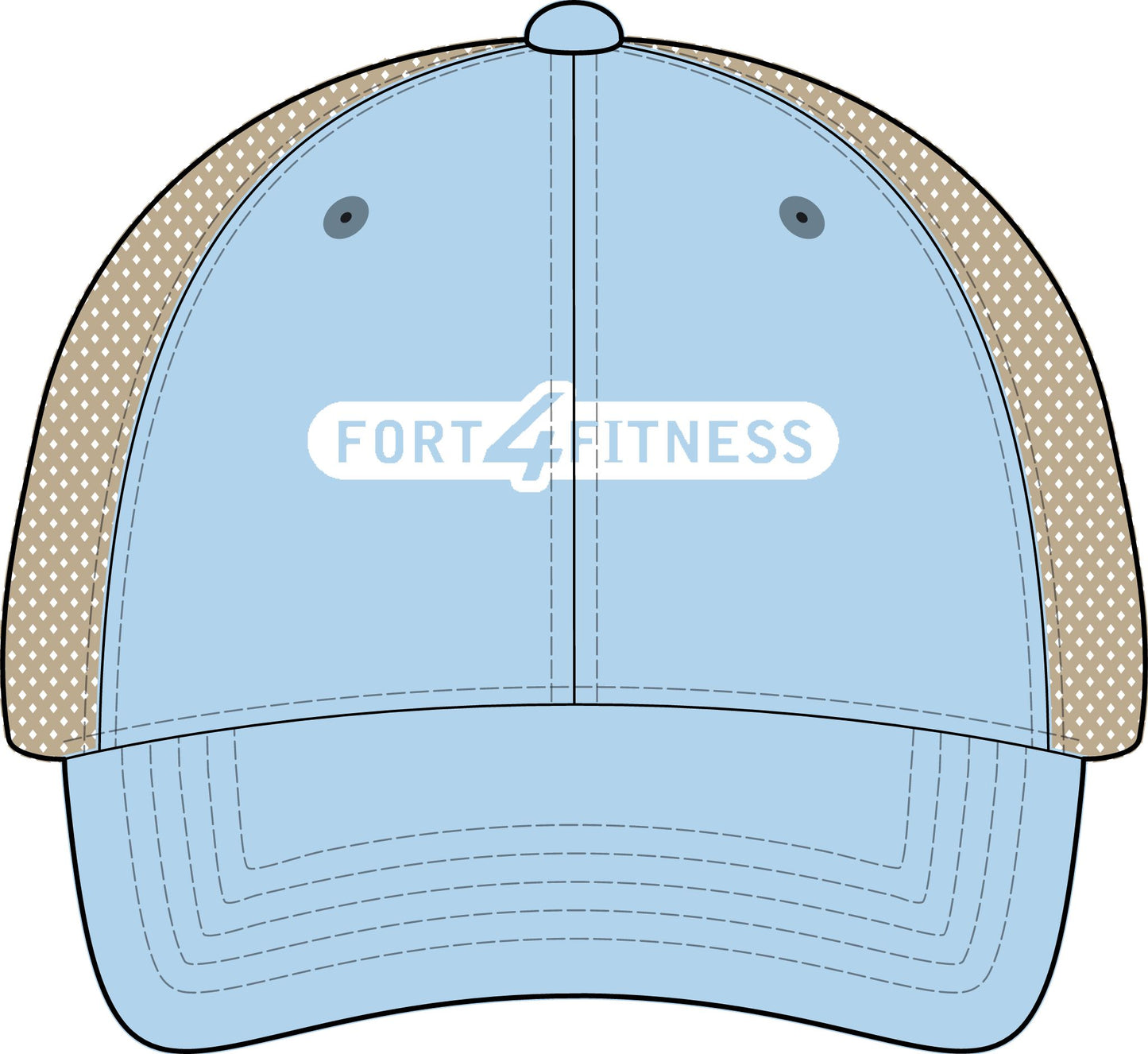 Women's Washed Mesh-Back Cap