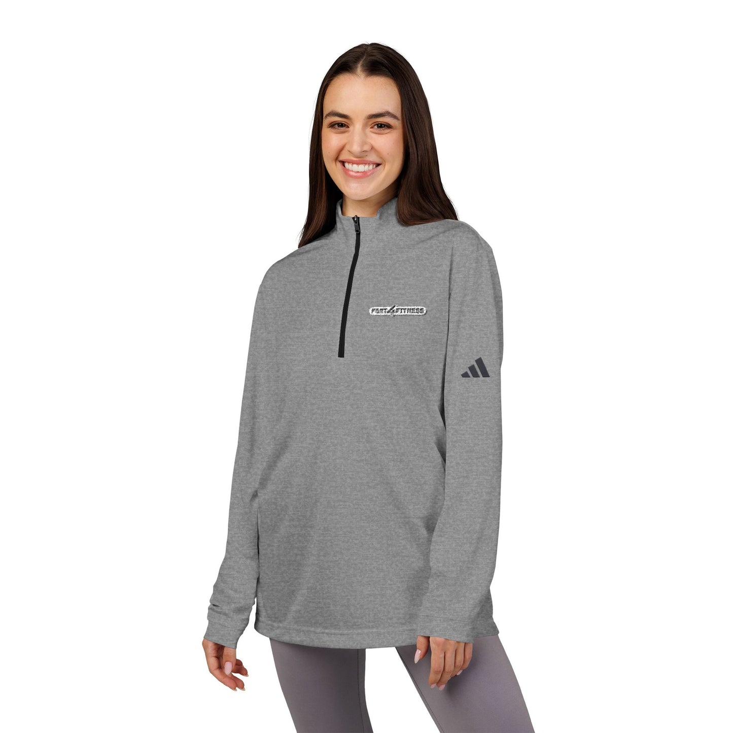adidas® Quarter-Zip Pullover (Embroidery)