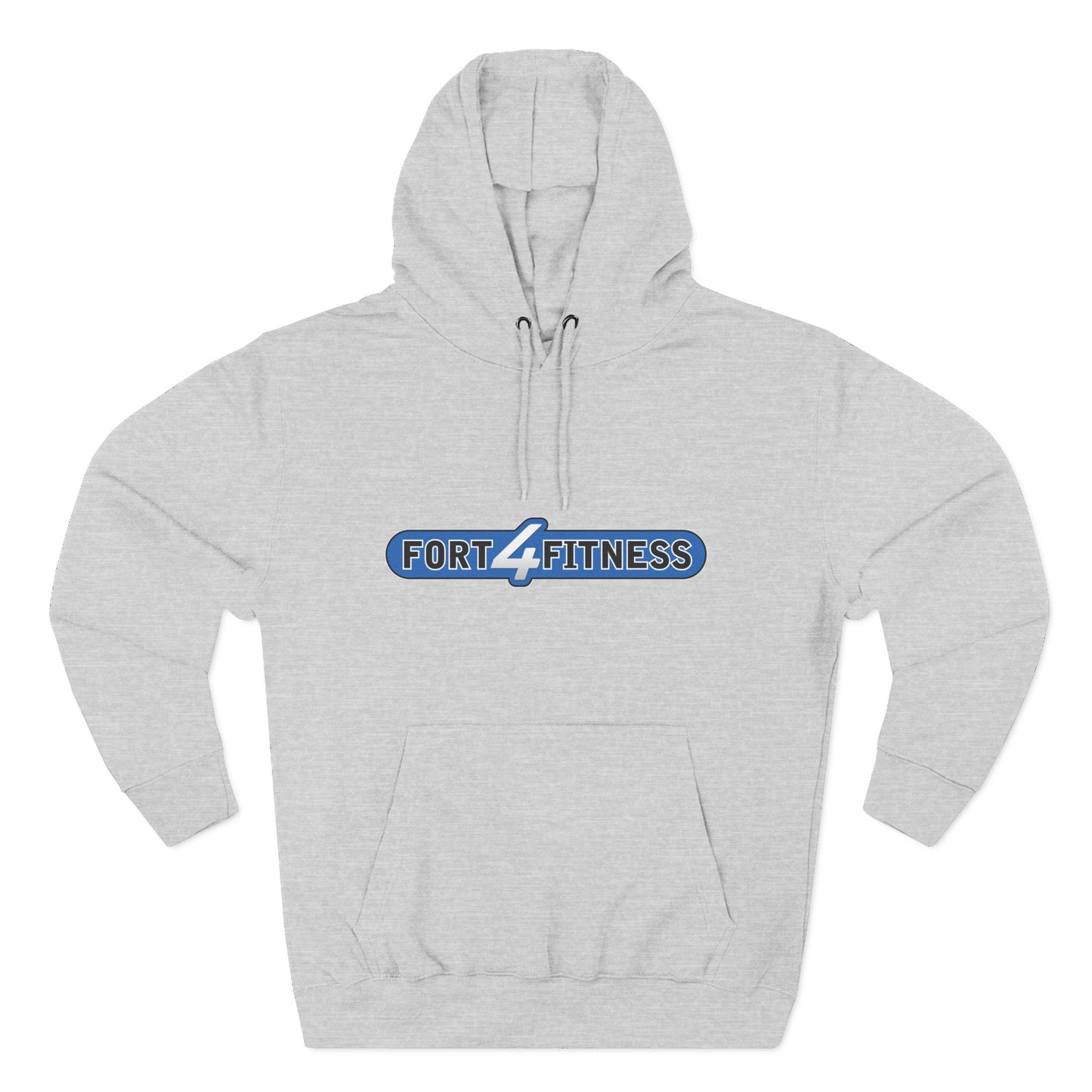 Three-Panel Fleece Hoodie