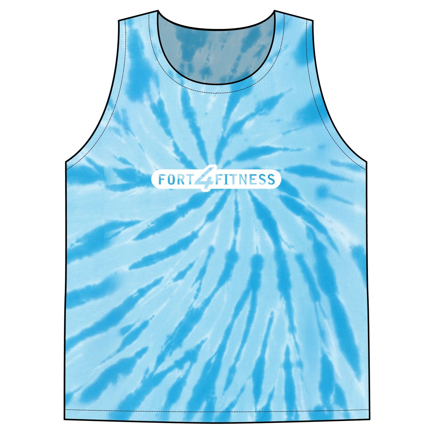 Unisex Tie-Dye Tank Top