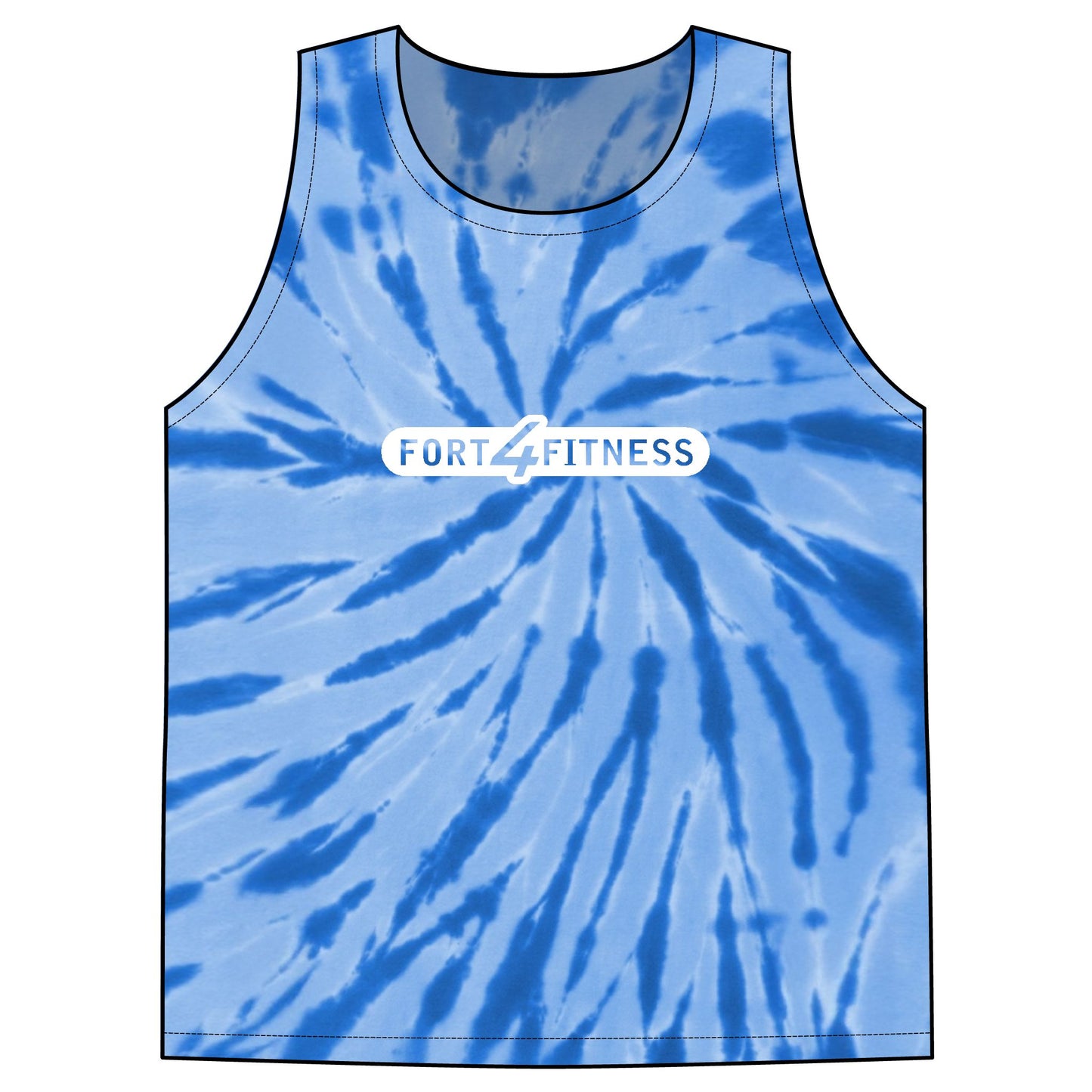 Unisex Tie-Dye Tank Top