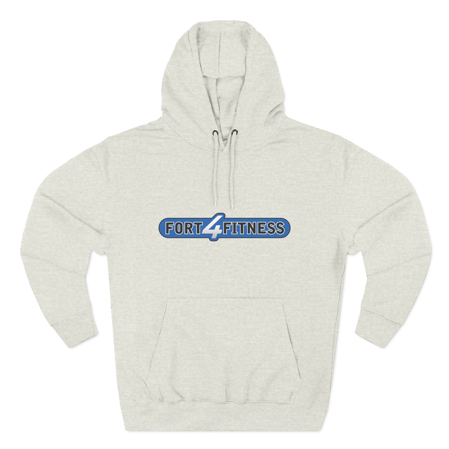 Three-Panel Fleece Hoodie