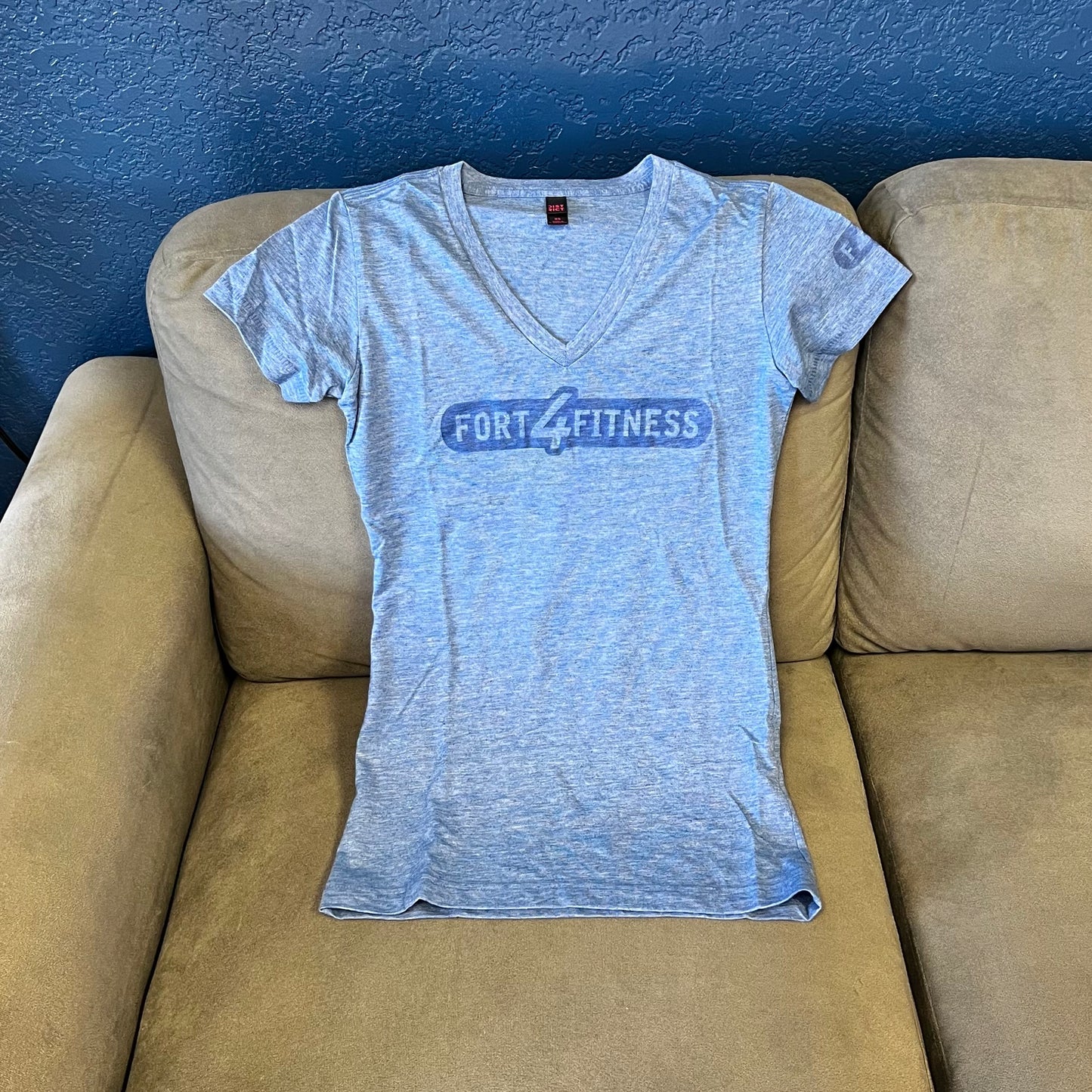 Faded Heather Blue F4F Tee