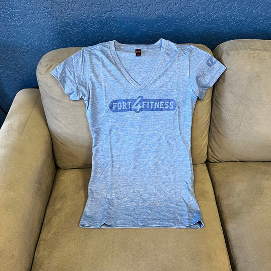 Faded Heather Blue F4F Tee