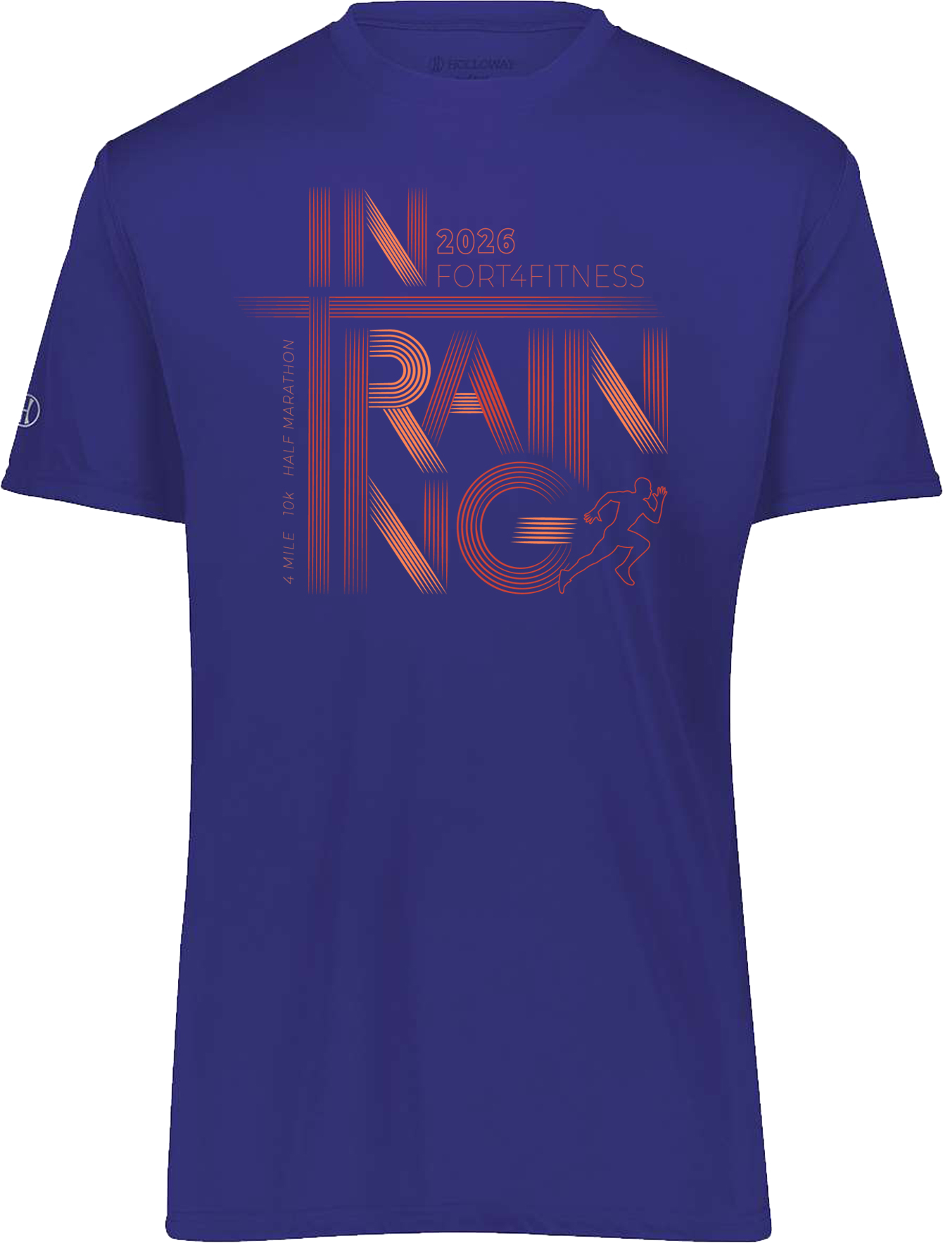 Navy/Orange In Training Shirt
