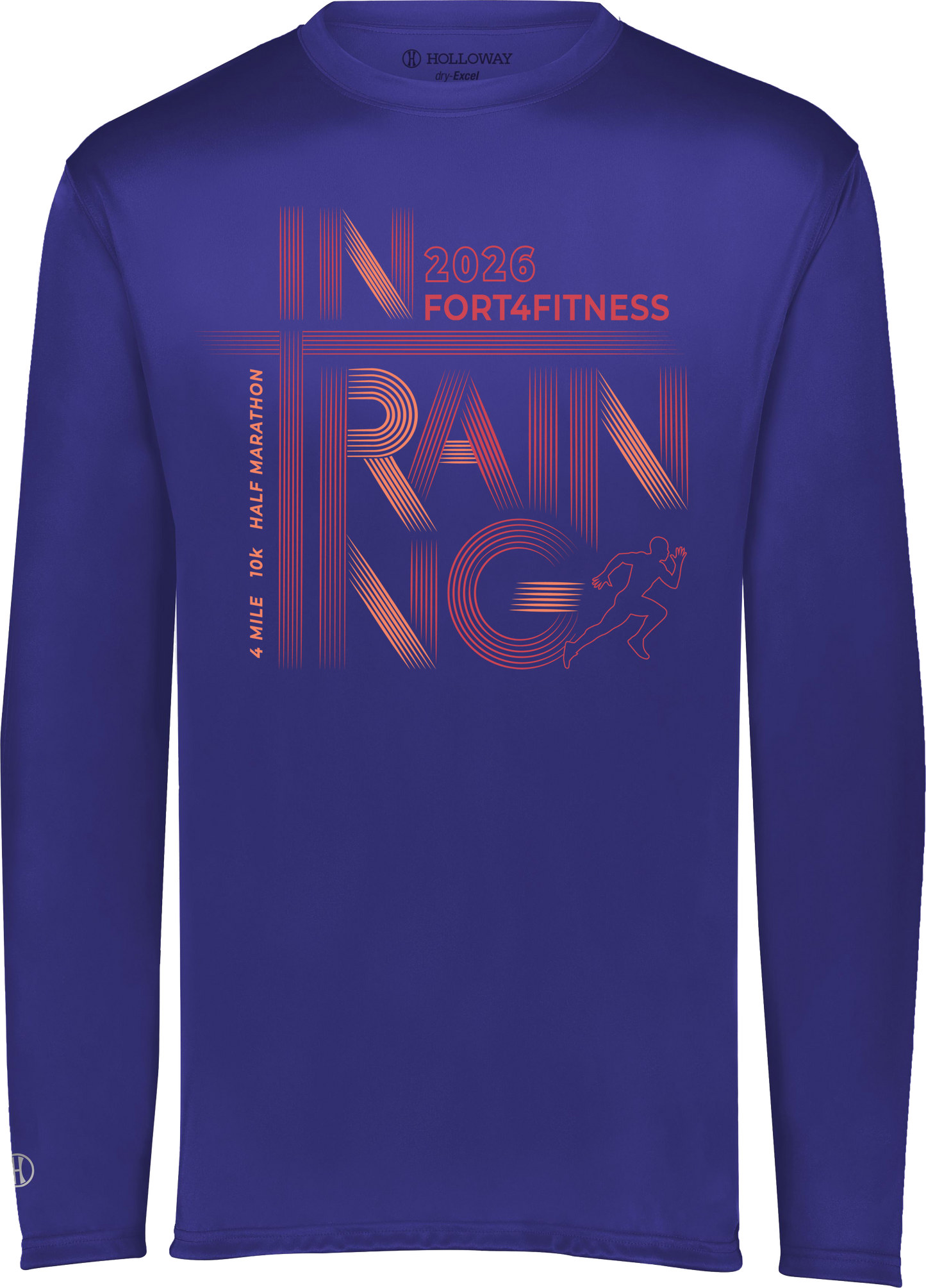 Navy/Orange In Training Shirt