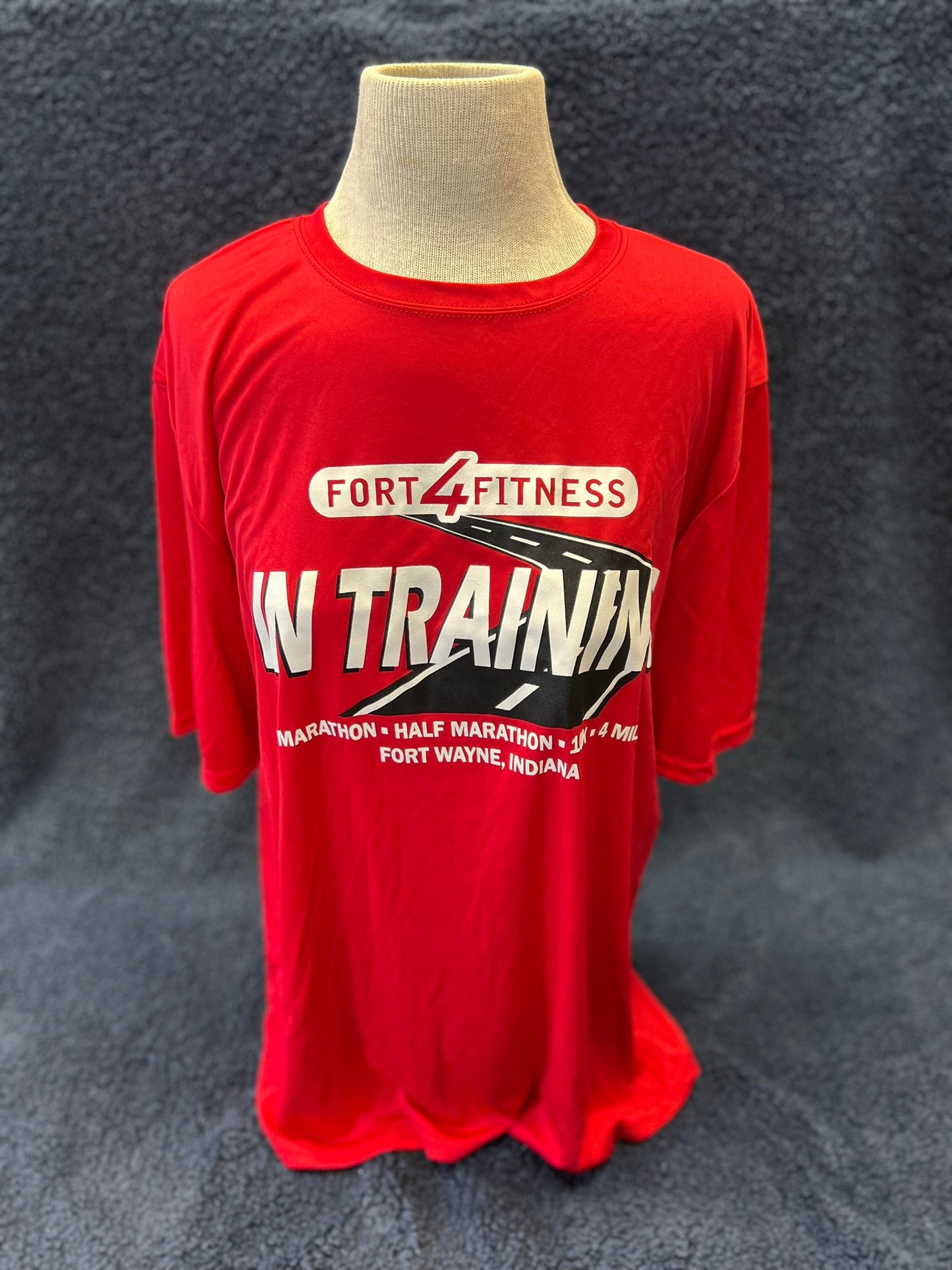 Red In Training Shirt