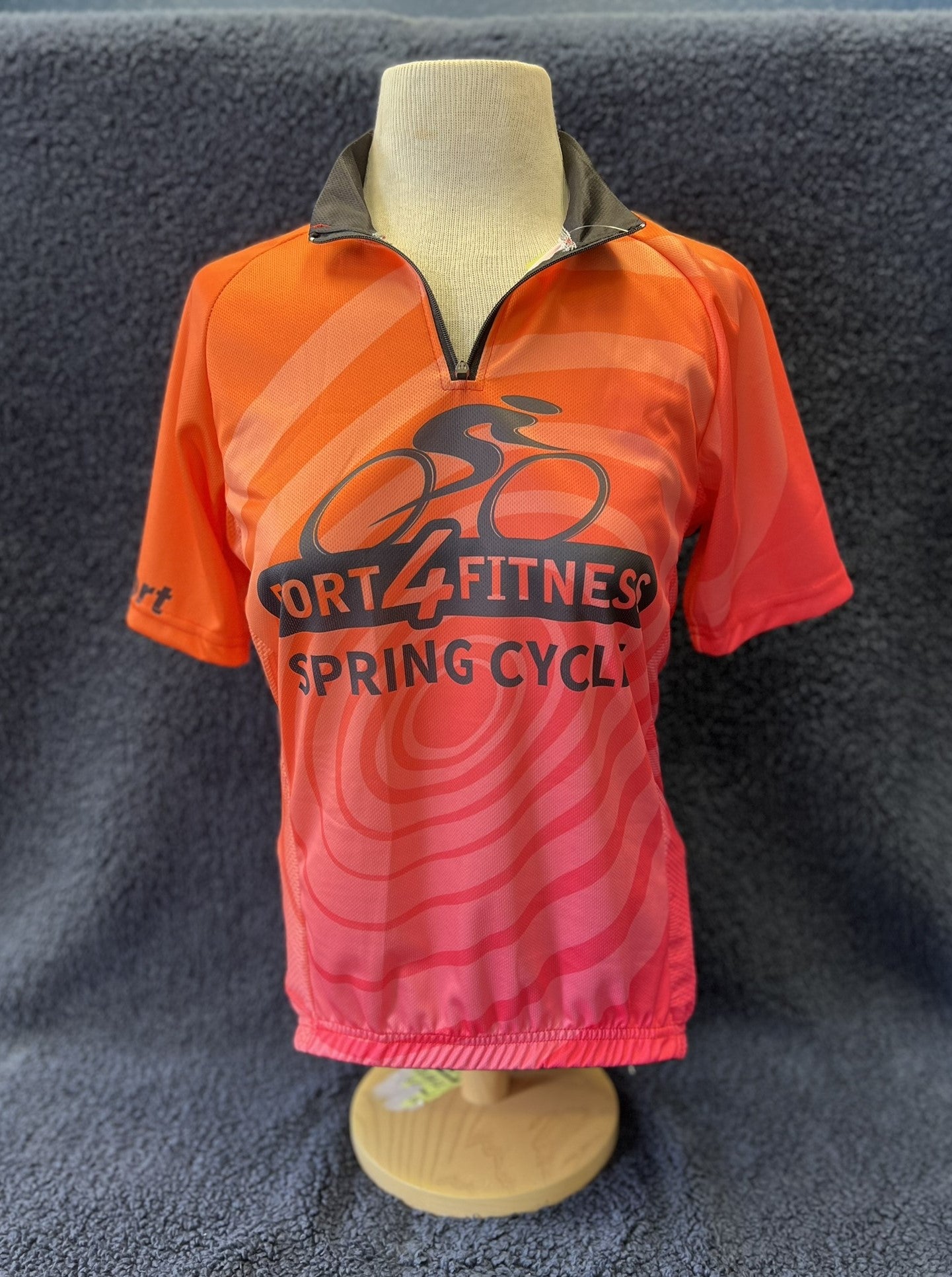Spring Cycle Jersey - Pink, Orange